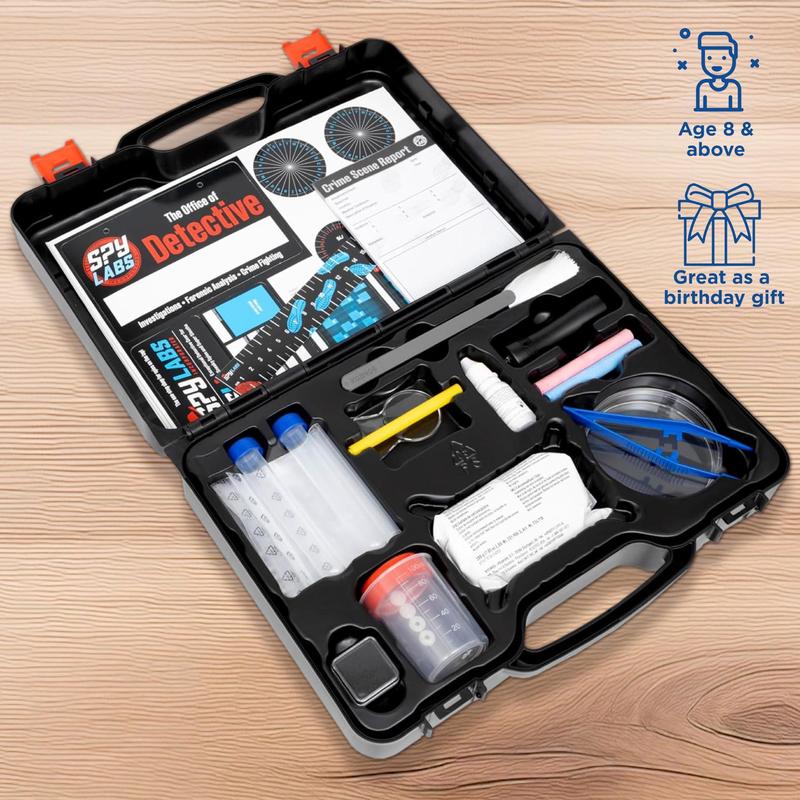 POLICE INVESTIGATOR ビッグベイト 2色セット Kit de Ciência Forense Thames & Kosmos Spy Labs Detective V2